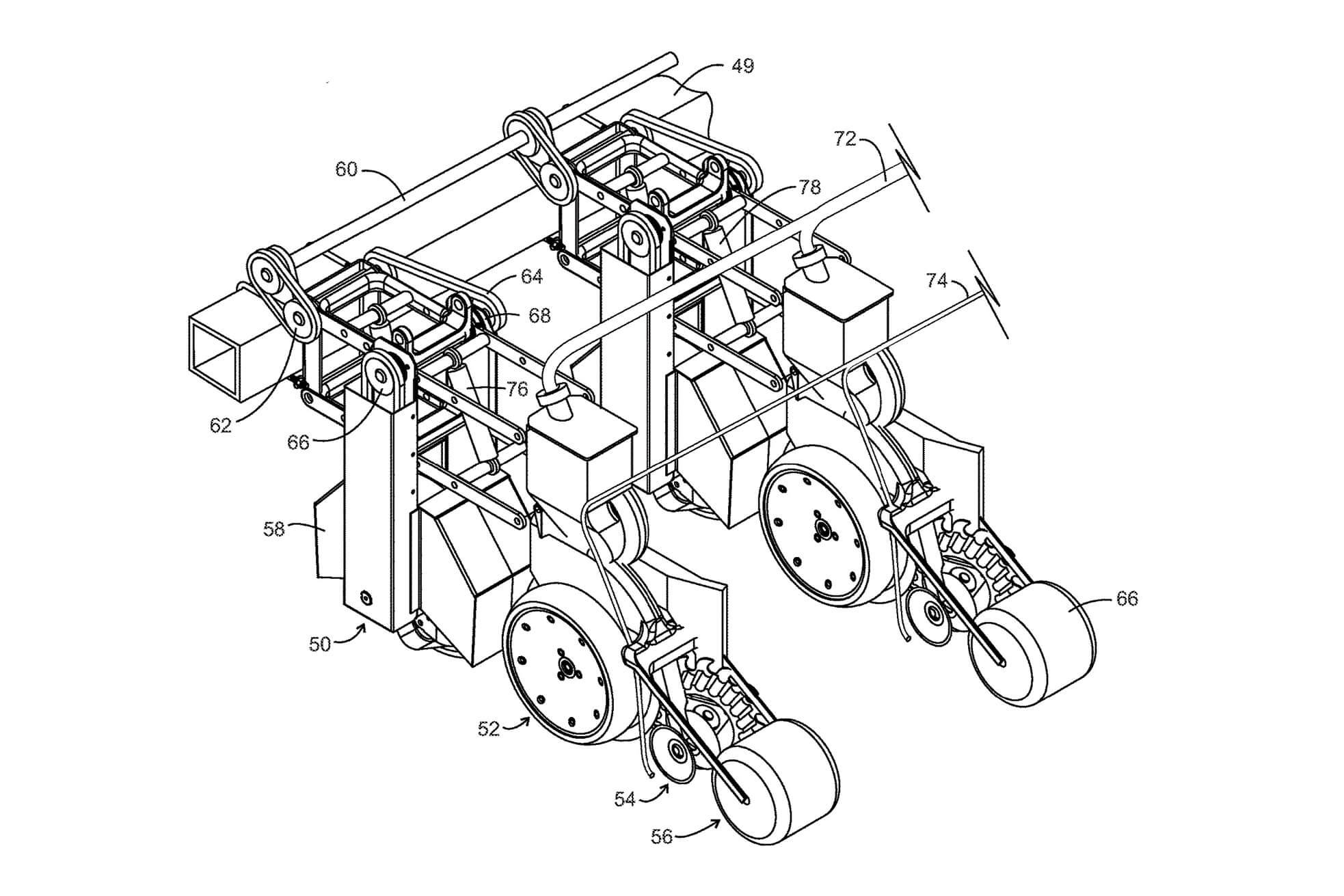 Seedbed preparation mechanism